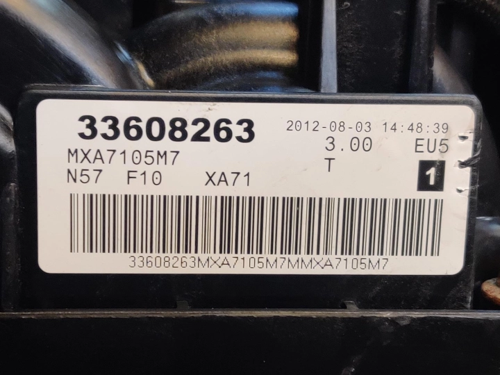 Engine + ancillaries P1 P1/1 (N57D30B) 3.0 D 350 hp Alpina F10 / F11 D5 Bi